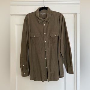 Men’s Corduroy Button Down Shirt